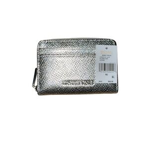Michael Kors Metallic Silver Wallet